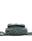 Blue LV Monogram Denim Bum Bag