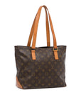Brown LV Monogram Cabas Piano Tote Bag