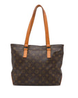 Brown LV Monogram Cabas Piano Tote Bag