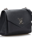 Black LV Mylockme Chain Bag