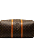 Brown LV Monogram Keepall 50 Travel Bag