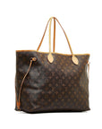 Brown LV Monogram Neverfull GM Tote Bag