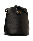Black LV Epi Cluny Shoulder Bag