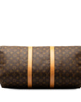 Brown LV Monogram Keepall 50 Travel Bag