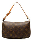 Brown LV Monogram Pochette Accessoires Shoulder Bag