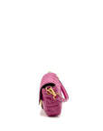 FNDI Baguette Bag FF Embossed Nappa Leather Pink GHW