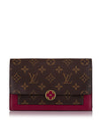 Brown LV Monogram Flore Wallet On Chain