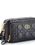 Christian D1OR Caro Double Pouch Crossbody Bag