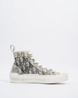 Christian D1OR B23 Hightops White / Black Oblique Rubber EU 37.5 UK 4.5