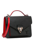 Black LV Epi Neo Monceau Satchel