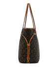 Brown LV Monogram Neverfull MM Tote Bag