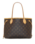 Brown LV Monogram Neverfull PM Tote Bag