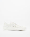 Christian D1OR B23 Low Top Sneakers White Canvas EU 42 UK 8
