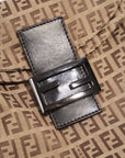 FNDI Baguette Bag Brown Zucca Canvas