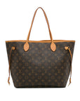 Brown LV Monogram Neverfull MM Tote Bag