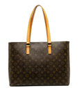 Brown LV Monogram Luco Tote Bag