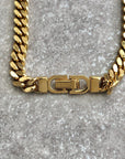 Christian D1OR CD Logo Bracelet Gold Vintage bs7hwh