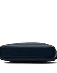 Blue LV Taiga Grigori PM Crossbody Bag