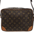 Brown LV Monogram Nil Crossbody Bag