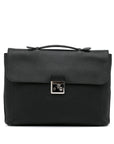 Black LV Taurillon Serviette Dorian Business Bag
