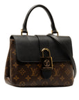 Brown LV Monogram Locky BB Satchel