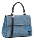 Blue LV Epi Denim Cluny BB Satchel