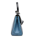 Blue LV Epi Denim Cluny BB Satchel