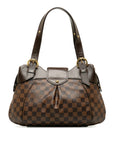 Brown LV Damier Ebene Sistina PM Shoulder Bag