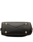 Black LV Monogram Empreinte Neo Alma BB Satchel