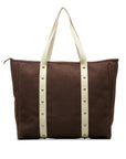 Brown LV Antigua Cabas GM Tote Bag