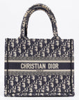 Christian D1OR Book Tote Oblique Fabric Small
