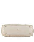 GCCI Handbag 177052 Ivory White Leather GCCI