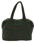 PRD Hand Bag Nylon Khaki Auth ac2986