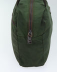 PRD Hand Bag Nylon Khaki Auth ac2986