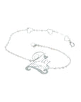 CHRISTIAN D1OR Bracelet metal Silver Auth am5520