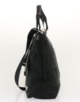 PRD Hand Bag Nylon 2way Black Auth am6029