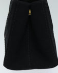 PRD Canapa PM Hand Bag Canvas 2way Black Auth am6096A