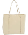 PRD Hand Bag Patent leather Beige Auth ar11454B