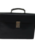 PRD Hand Bag Leather Black Auth ar11660B