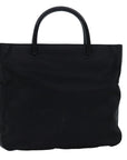 PRD Hand Bag Nylon Black Auth ar11765B