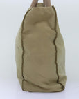 PRD Hand Bag Nylon Beige Auth ar11788B