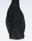 PRD Hand Bag Nylon Black Auth ar11967