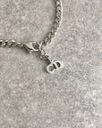 Christian D1OR CD Logo Bracelet Silver Vintage isyvk5