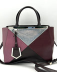 2jours leather crossbody bag FNDI Multicolour in Leather LA10723