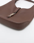 GCCI Leather Shoulder Bag Brown 365458