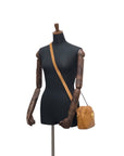 Christian D1OR CD Logo Shoulder bag Camel Vintage vnnr4u