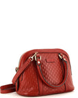 Convertible Dome Satchel (Outlet) MicroGCCIssima Leather Mini
