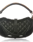 BBERRY Black Shearling Bag