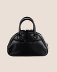 CHRISTIAN D1OR BLACK RAINDROP MINI DOUBLE SADDLE BAG