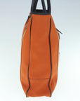 BBERRY Black label Shoulder Bag Canvas Orange Auth bs11428